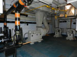 The engine room of the ventilation